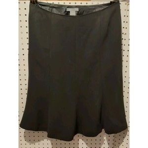 Ann Taylor Size 10 Black Skirt Pleated